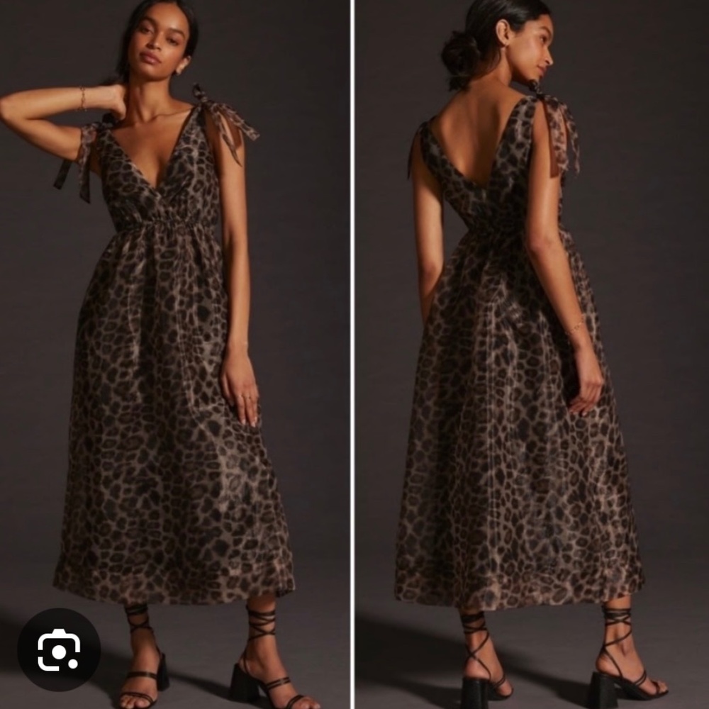 Daniel Rainn leopard dress